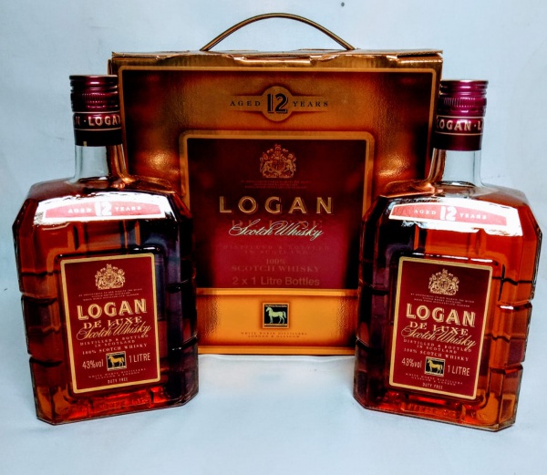 Whisky logan 12 anos de Luxe escocês - Garrafas de Whisky
