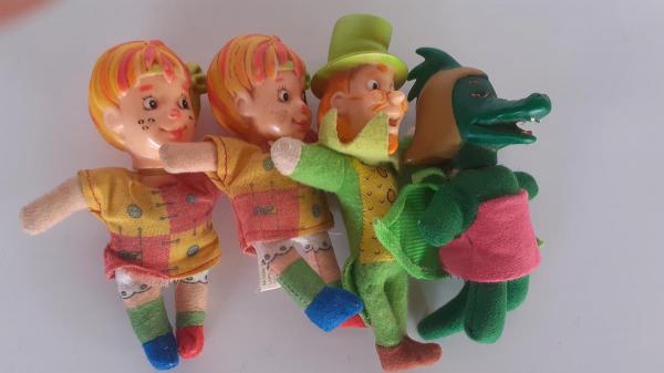 Personagens Sitio Do Pica Pau Amarelo 4 Bonecos De Pel