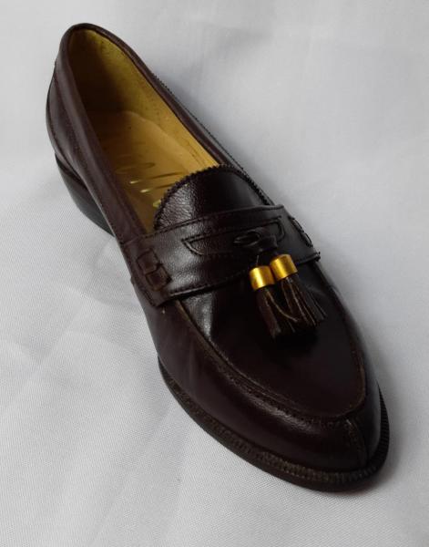 BIRELLO - Mocassim feminino em couro natural no tom ma