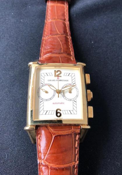 Relógio Girard Perregaux Vintage 1945 Chronograph Automatic. Caixa