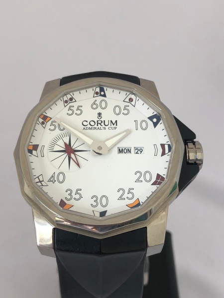 Rel gio Corum Admirals Cup Competition caixa de a o 47mm