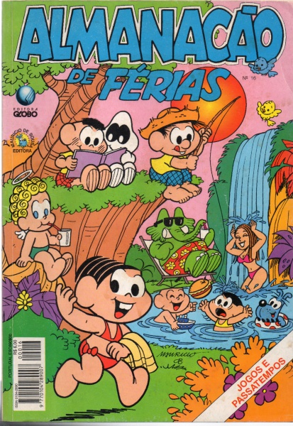 Almanacão Turma Da Mônica Passatempos, Jogos e Colorir Escplha Sua Capa