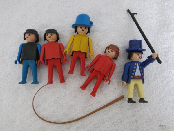 Lote Playmobil Sorveteiro Crianças Bonecos Geobra Trol