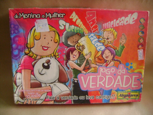 Jogo da Verdade - de Menina À Mulher - de Tabuleiro da Marca Algazarra  Brinquedos | Jogo de Tabuleiro Algazarra Usado 39300444 | enjoei