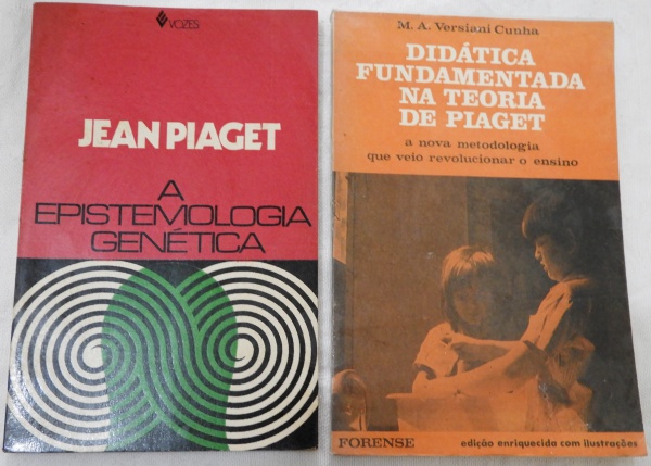 Dois livros de PIAGET e sobre sua obra