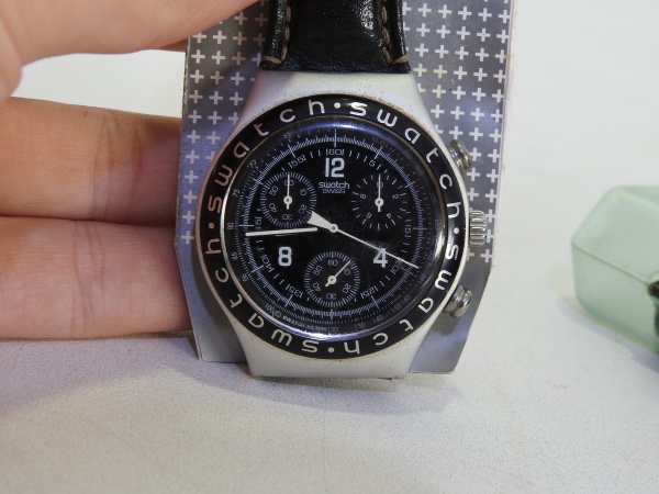 relogio swatch irony aluminium swiss