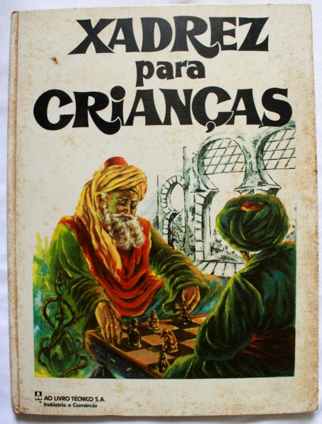 Livro xadrez para crianças