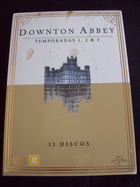 Dvd Box Downtown Abbey Temporadas 1 2 E 3 11 Dis