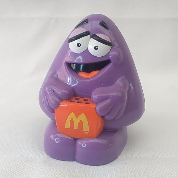 Boneco Antigo Papa Burguer Brinquedo Coleção Mc Donald 2006