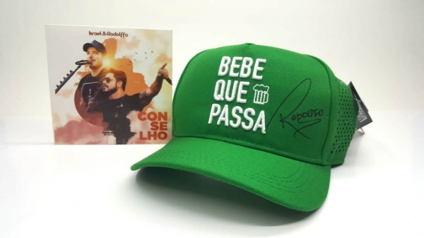 Kit boné + CD Israel \u0026 Rodolffo
