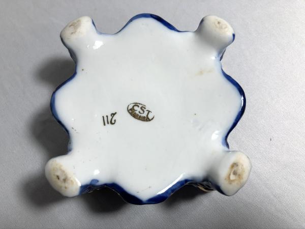 Porta Jóias em Porcelana Azul Colonial, Compre Online