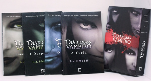 Kit Coleção Diários do Vampiro - L. J. Smith C/4 Livros (marcas