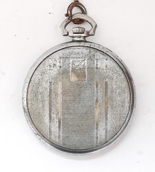 Relógio de bolso, da marca Levis, de origem suiça, com