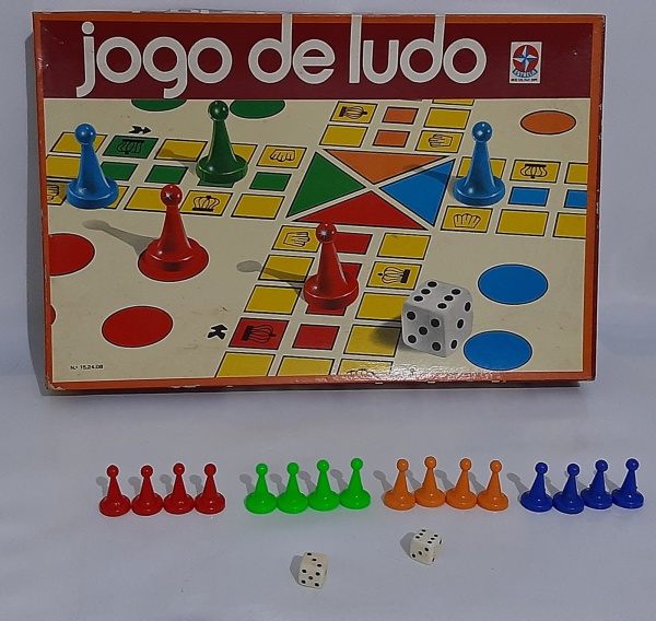 jogo de ludo estrela antigo