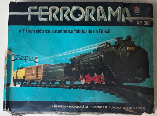 Trem Locomotiva Ferrorama XP 300 Brinquedo Clássico Estrela