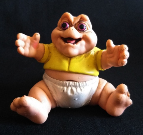 Boneco Antigo Baby Família Dinossauro - No Estado