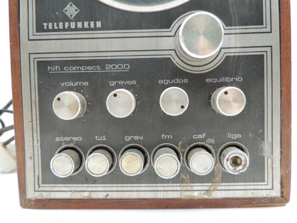 Telefunken hifi compact 2000（訳アリ・部品取り付）（Aparelho de 