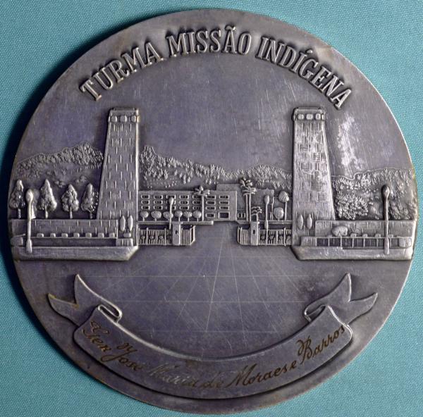 ANTIGUA & BARBUDA 1988 記念メダル　重さ 約129㌘　1個 Antiga medalha da Academia Militar das Agulhas Negras, Espadim 84