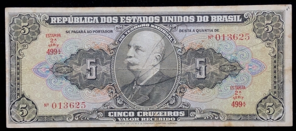 C308 Cédula Brasil 20 Reais CA (Mantega/Tombini) FE - Completei