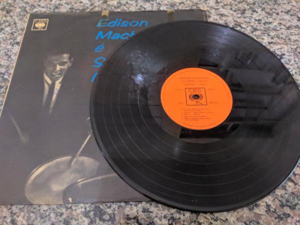 Disco de Vinil Edison Machado - É Samba Novo. Disco um