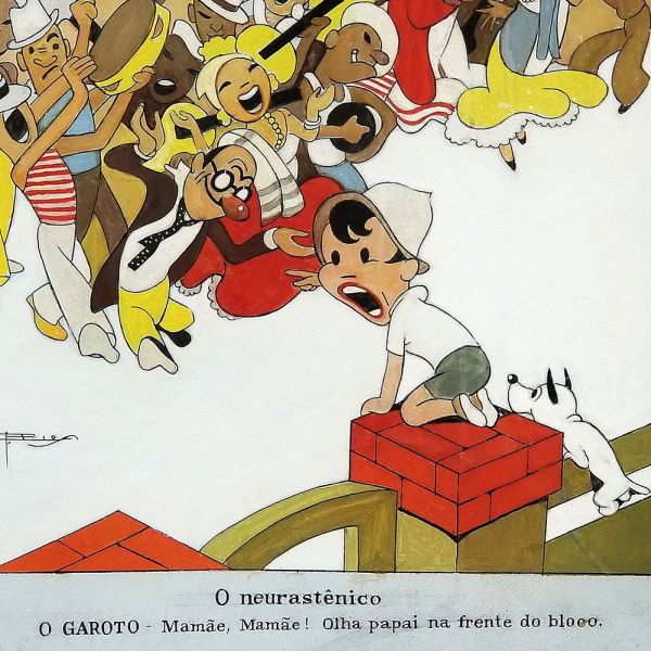 J. CARLOS Careta, 1946.  Ilustrações, J carlos, Caretas