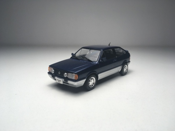 Miniatura Volkswagen Gol Gti 1989 Rebaixado Metal 1:43