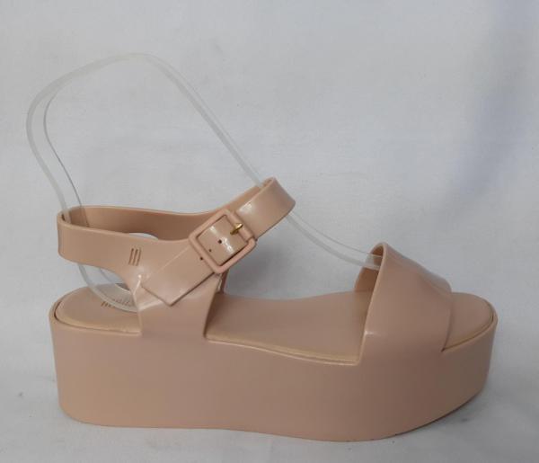 Papete Melissa + Rider II Plataforma Preto/Preto