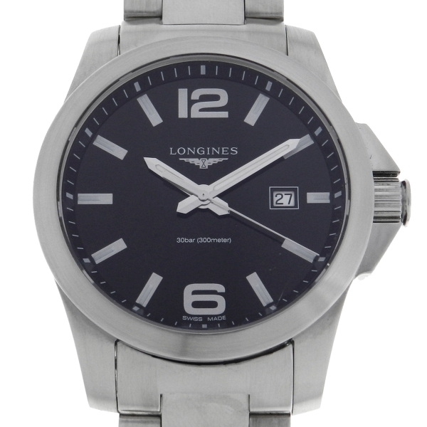 Rel gio Longines EFC Conquest Caixa em A o Pulseira