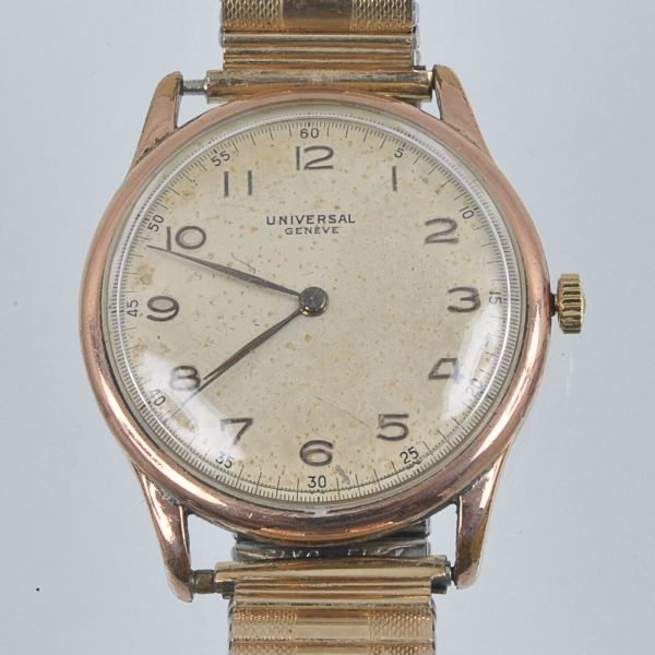 UNIVERSAL GENEVE, antigo relogio suiço masculino de pulso