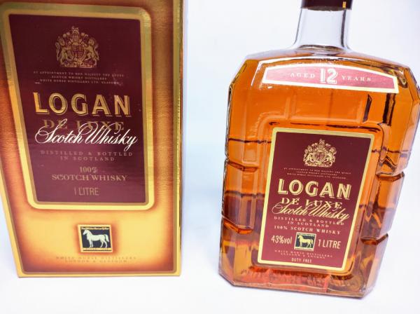 SCOTH WHISKY LOGAN DE LUXE 12 ANOS , GARRAFA DE 1 LITRO