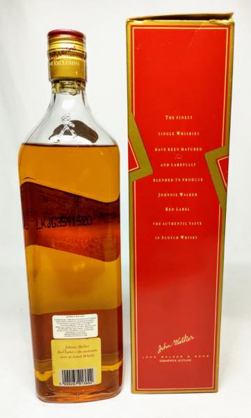 OLD SCOTH WHISKY JOHNNIE WALKER RED LABEL , GARRAFA DE