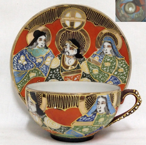 Pires Antigo Decorativo Em Porcelana Japonesa Casca De Ovo Coleção