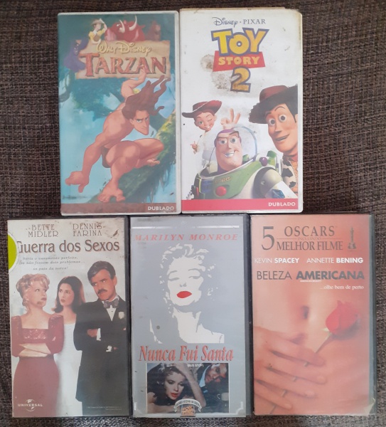 Filme Vhs Tarzan Desenho - Dublado