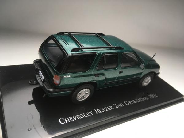 Miniatura Carro Blazer 2002 Borgonha Ed 116 Brazer Antiga - WebContinental