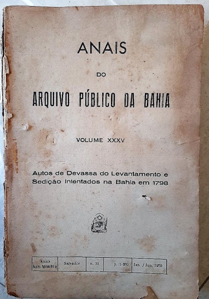 Arquivo completo com todo o volume dos Anais - Departamento de