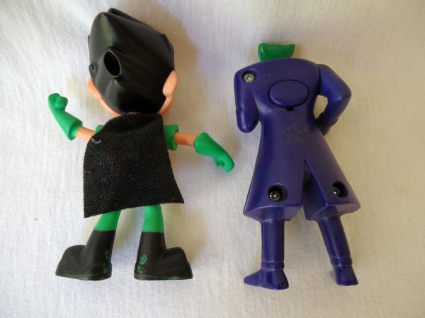 2 Personagens do Batman - Robin c/ capinha, estilizado