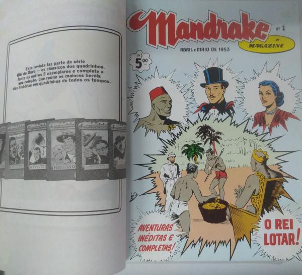 Mandrake - Coleção Quadrinhos Clássicos. Volume 1