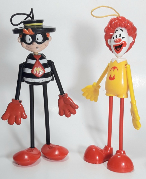 Mc Donalds Boneco Papa-Burguer Astronauta, Playtoy Brinquedos