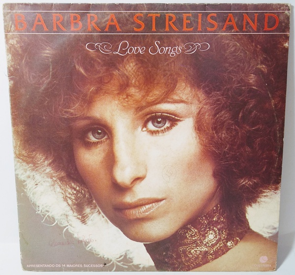 Disco Vinil - Barbara Streisand - Love Songs - Apresentando 14