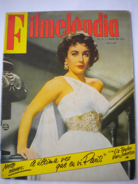 Revista - FILMELÂNDIA - Nº 6 - Ano I - Março de 1955 -