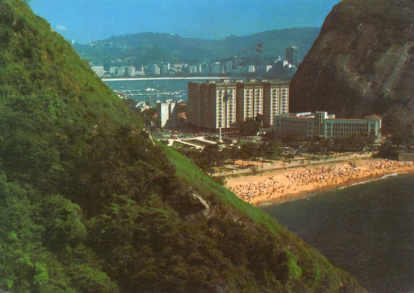 Praia Vermelha no Rio de Janeiro - Uma praia que é um cartão