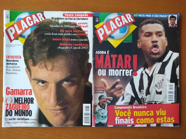 Tabela – Campeonato Italiano Temporada -1995/1996 (Revista Placar