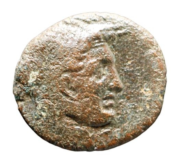 Moeda Grega Egipcia de Ptolomeu II Filadelfo (285-246 a