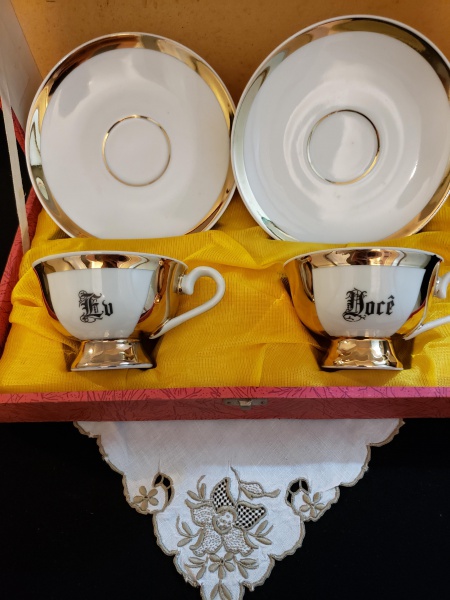LIMOGE FRANCE - maravilhoso jogo de chá e cafe, contend