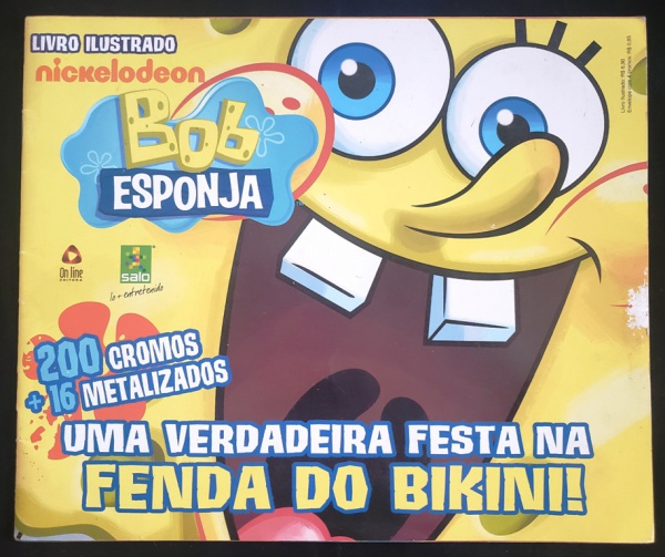 Álbum de Figurinhas Bob Esponja