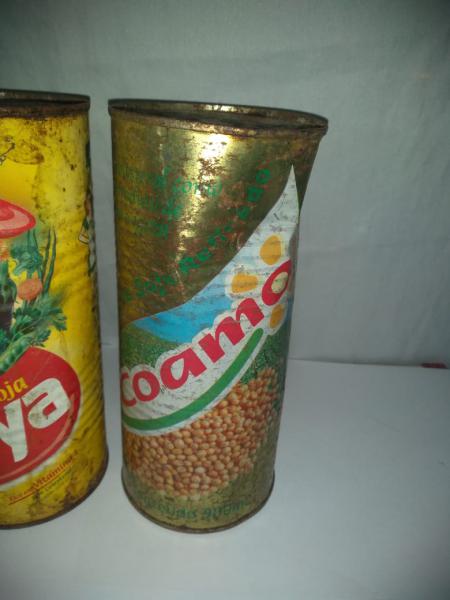 antigo conjunto de cozinha em lata