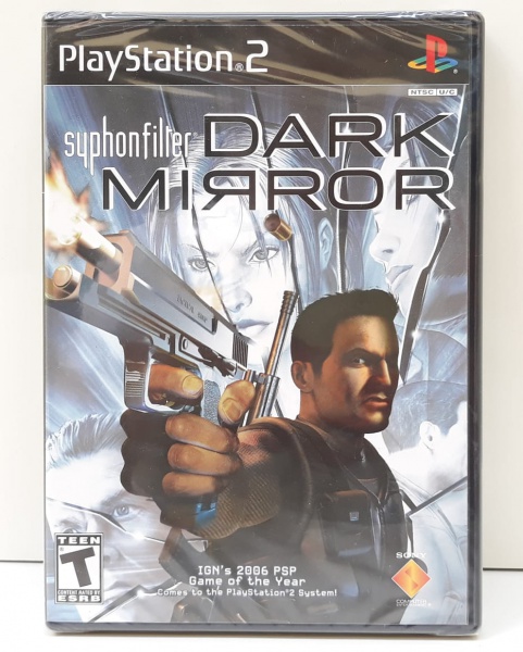 Dark Mirror Play 2 Completo Original Syphon Filter Dark Mirror Ps2 Original  Completo