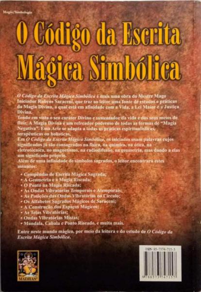 Escrita Magica - Por Rubens Saraceni - Baixar pdf de