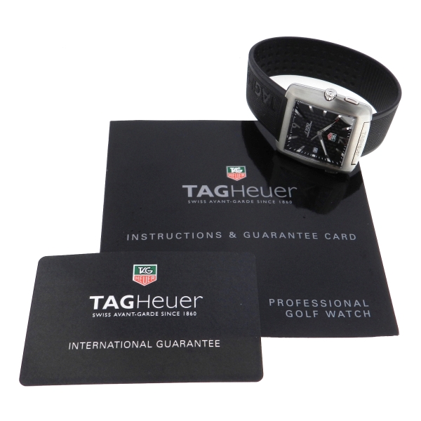 Rel gio Tag Heuer Golf Tiger Woods Edition Caixa em A