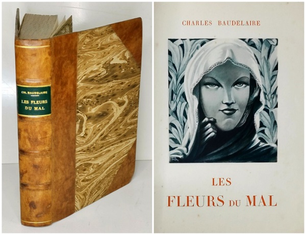 Charles Baudelaire - Les Fleurs du mal. Les épaves. - 1922 - Catawiki
